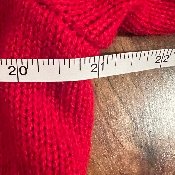 Jolly Sweaters Ugly Red Christmas Sweater, Gingerbread Man, large, acrylic, EUC - Picture 5 of 6